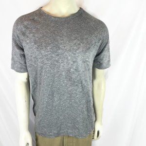 WOLSEY Mens Gray T-Shirt XL Short Sleeve